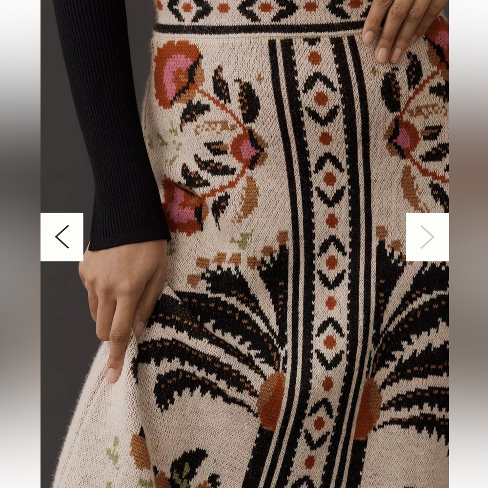 FARM Rio Multicolor Patterned Skirt - Picture 4 of 6